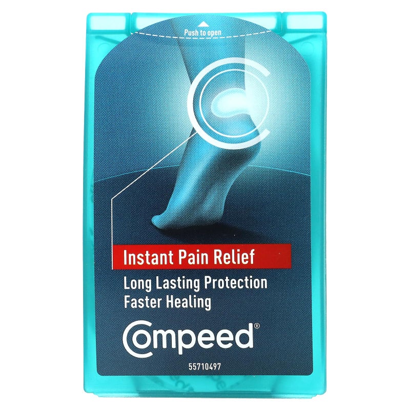 Compeed وسادات كومبيد المتقدمة لعلاج الفقاعات، 10 قطع متوسطة (1 عبوة) - Image 3
